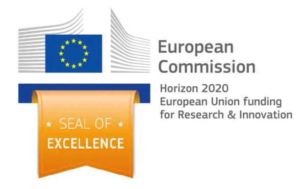 Exzellenzsiegel Horizon 2020 der Europäischen Kommission
