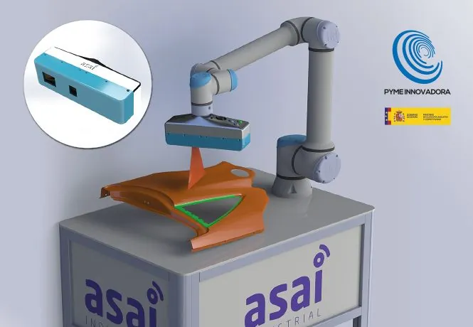 Célula robotizada desenvolvida pela ASAI
