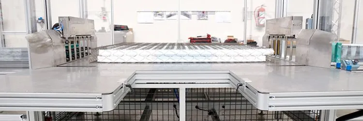 Automatisation dans l'industrie du matelas