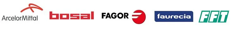 Logos von Fahrzeugherstellern und Zulieferern, für die ASAI gearbeitet hat
